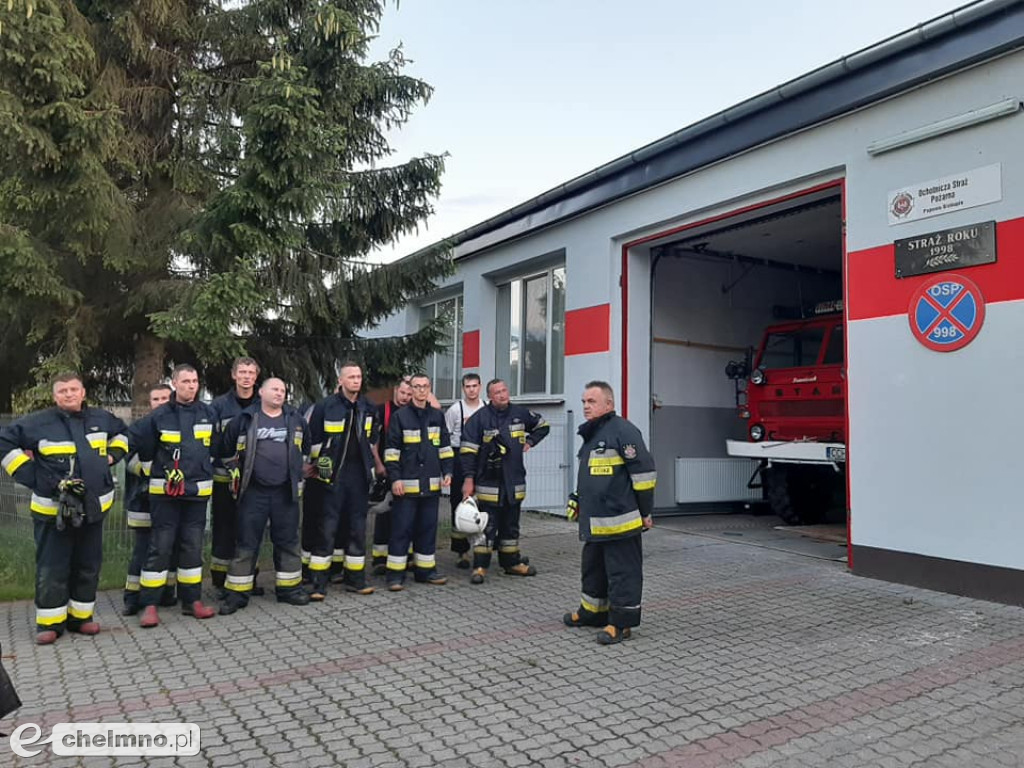 Palił się kościół w Papowie Biskupim