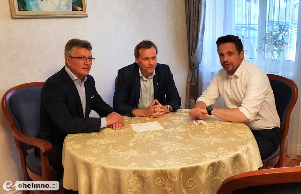 Spotkanie samorządowców z Rafałem Trzaskowskim