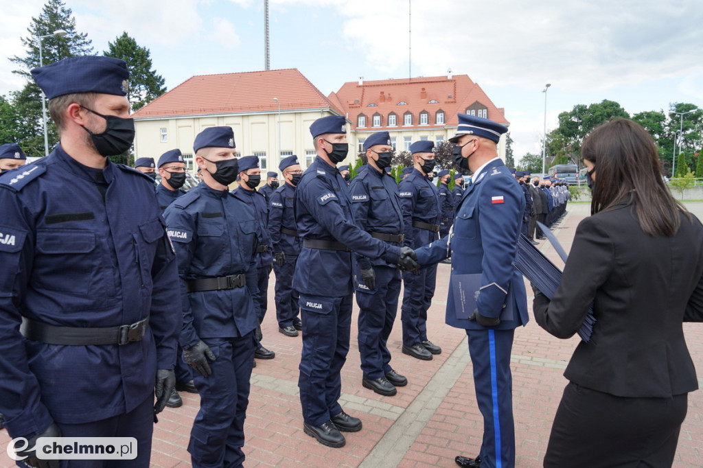 Nowi policjanci w kujawsko-pomorskim