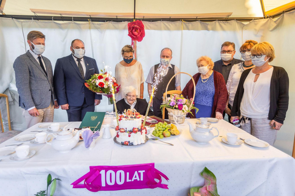 Medal Unitas Durat dla pani Joanny