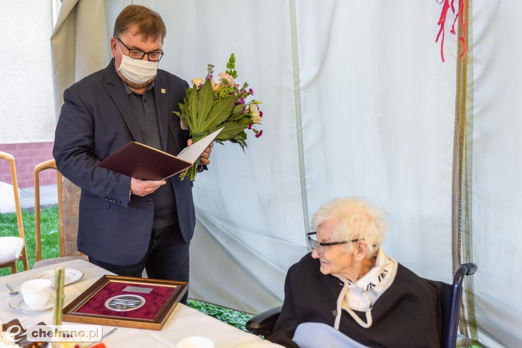 Medal Unitas Durat dla pani Joanny