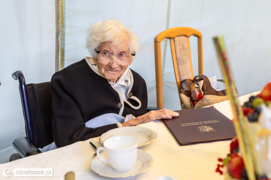 Medal Unitas Durat dla pani Joanny