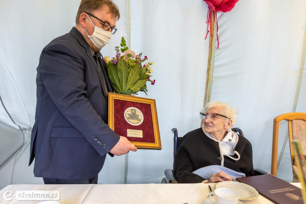 Medal Unitas Durat dla pani Joanny