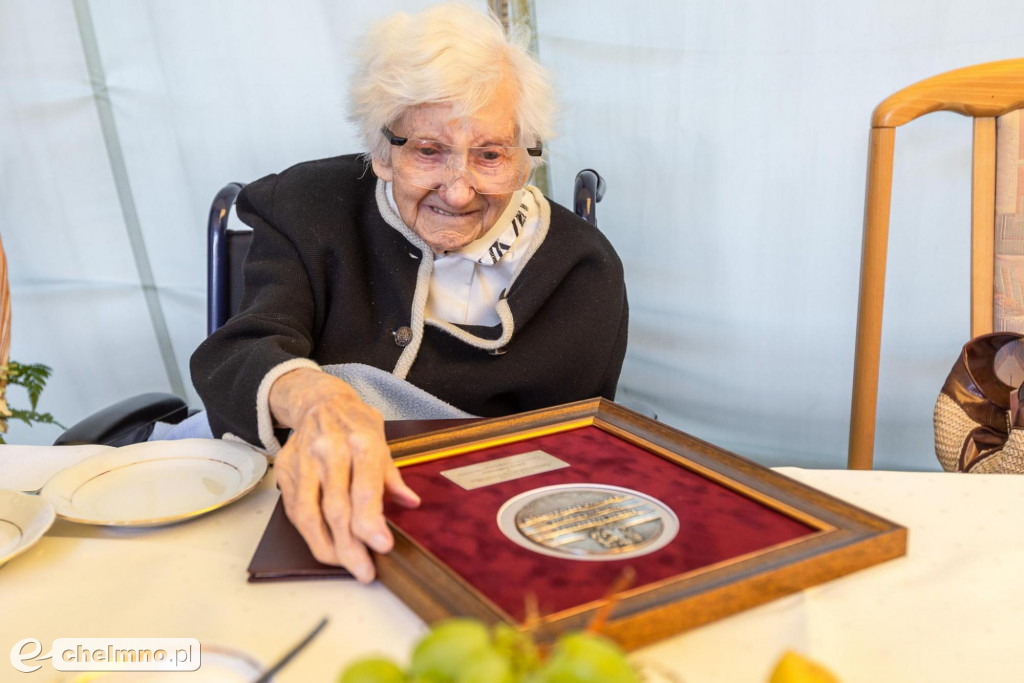 Medal Unitas Durat dla pani Joanny