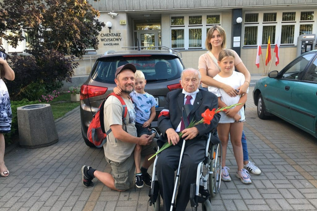 Nauczycielka z Calineczki na obchodach 76. Rocznicy Powstania Warszawskiego w Warszawie