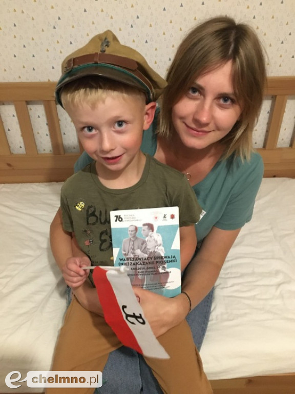 Nauczycielka z Calineczki na obchodach 76. Rocznicy Powstania Warszawskiego w Warszawie