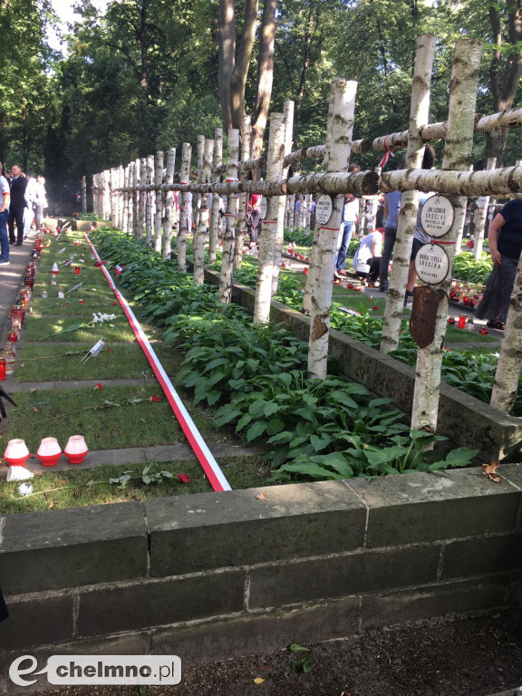 Nauczycielka z Calineczki na obchodach 76. Rocznicy Powstania Warszawskiego w Warszawie