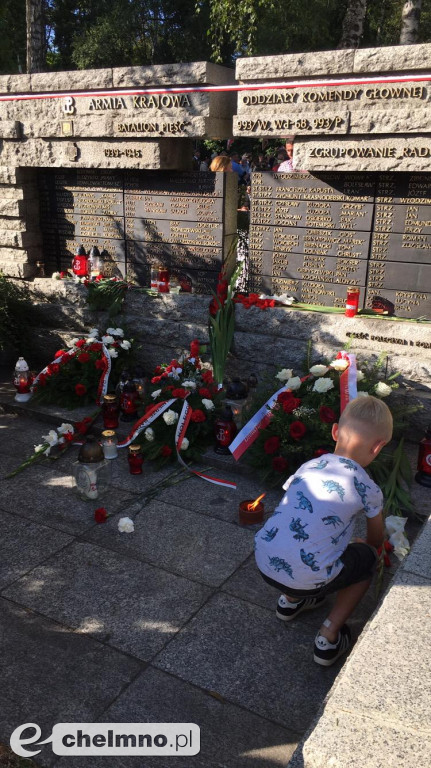 Nauczycielka z Calineczki na obchodach 76. Rocznicy Powstania Warszawskiego w Warszawie