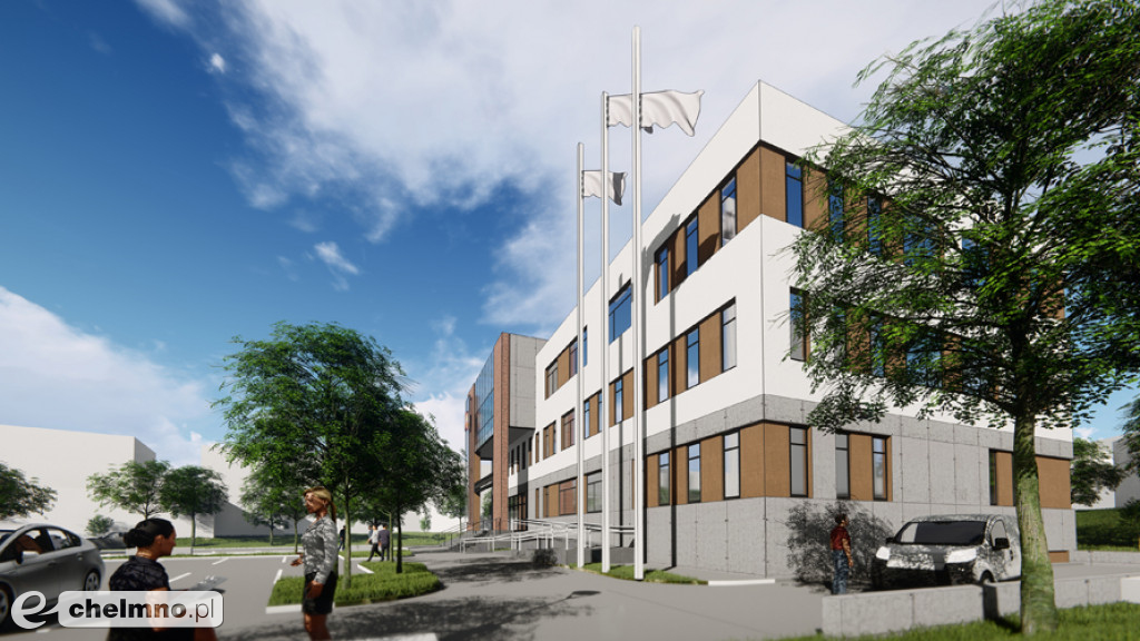 Podpisanie umowy na budowę nowej siedziby Starostwa Powiatowego w Chełmnie