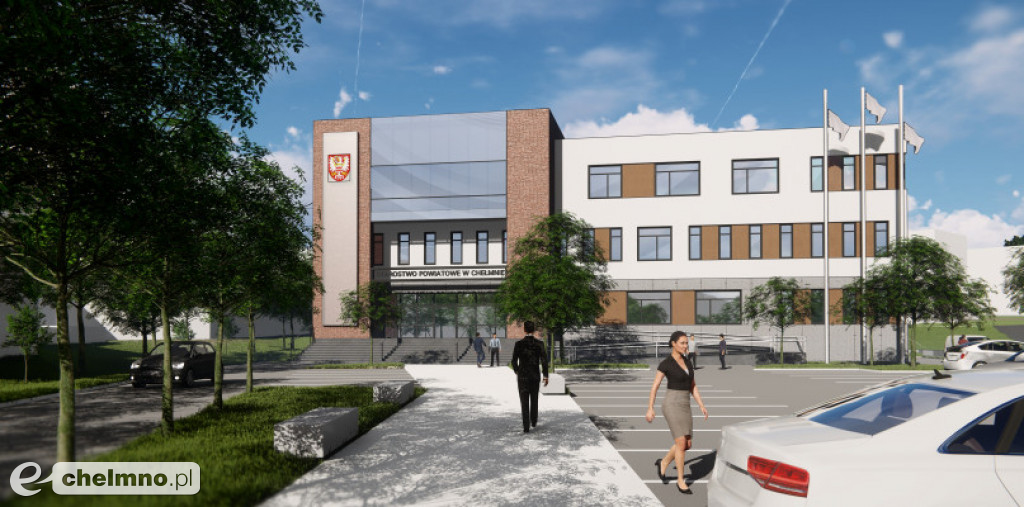 Podpisanie umowy na budowę nowej siedziby Starostwa Powiatowego w Chełmnie