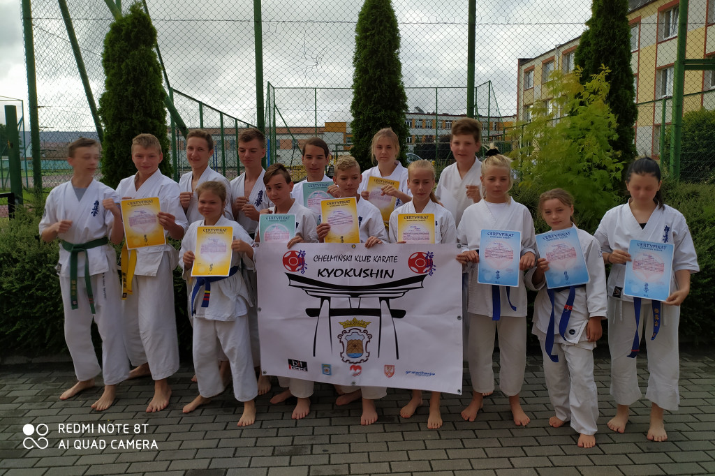 V Letnia Szkoła Karate w Tucholi i wakacje w Człuchowie