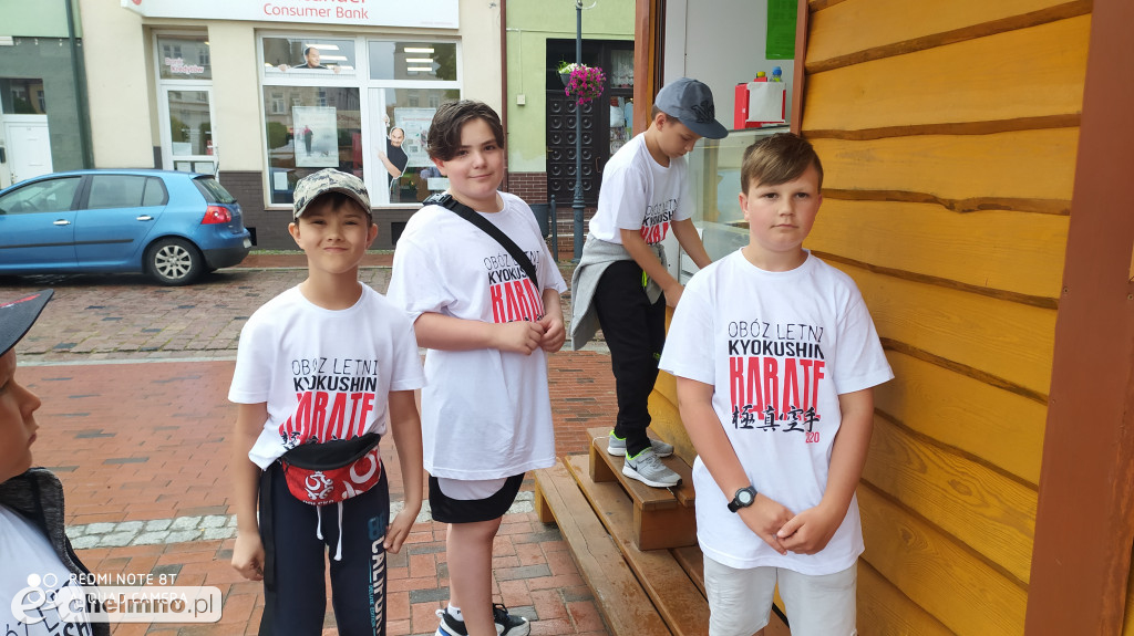V Letnia Szkoła Karate w Tucholi i wakacje w Człuchowie