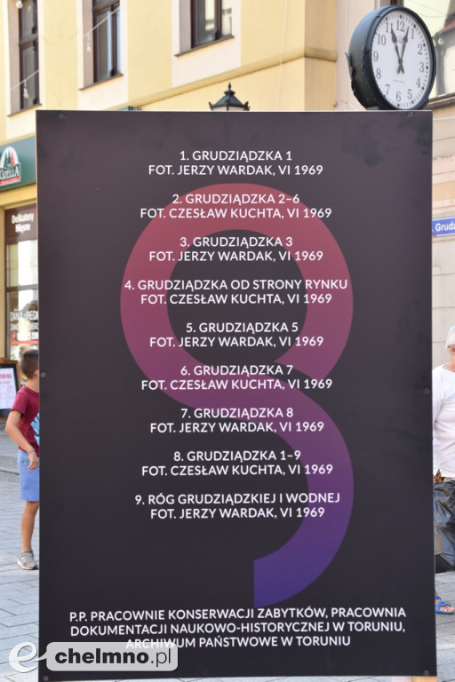 Wystawa archiwalnych fotografii ul. Grudziądzkiej