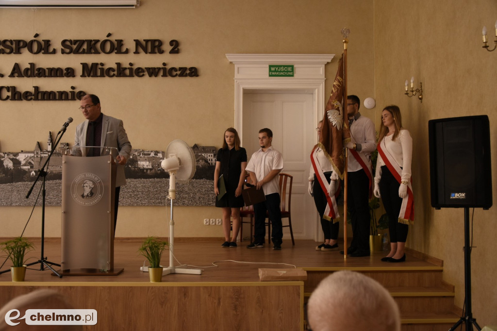 Uroczystość pożegnania absolwentów technikum