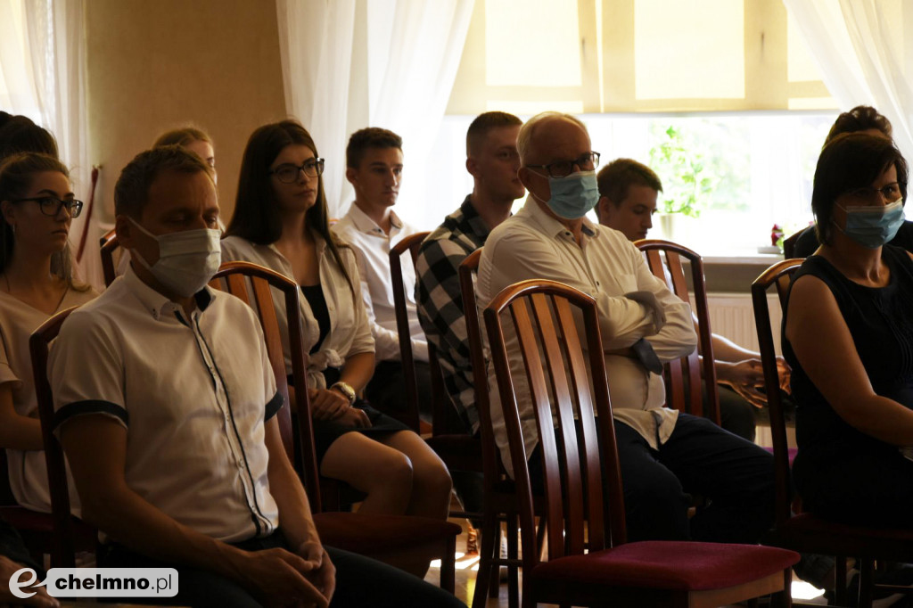 Uroczystość pożegnania absolwentów technikum