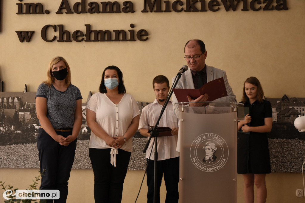 Uroczystość pożegnania absolwentów technikum