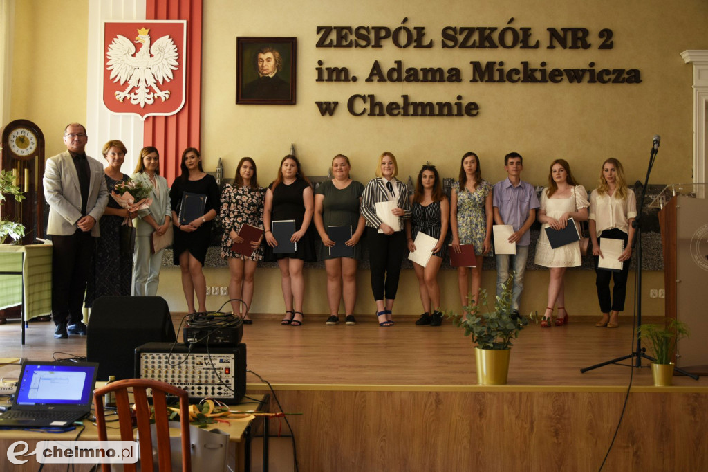 Uroczystość pożegnania absolwentów technikum