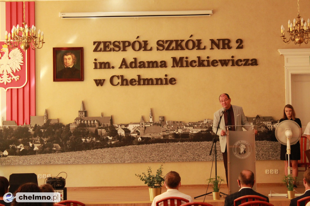 Uroczystość pożegnania absolwentów technikum