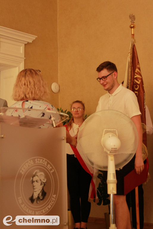 Uroczystość pożegnania absolwentów technikum