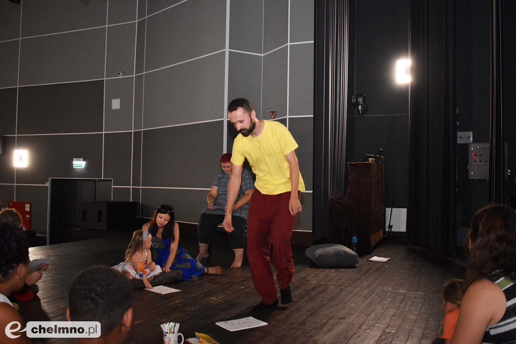 Dzisiejsze warsztaty teatralne w kinoteatrze Rondo