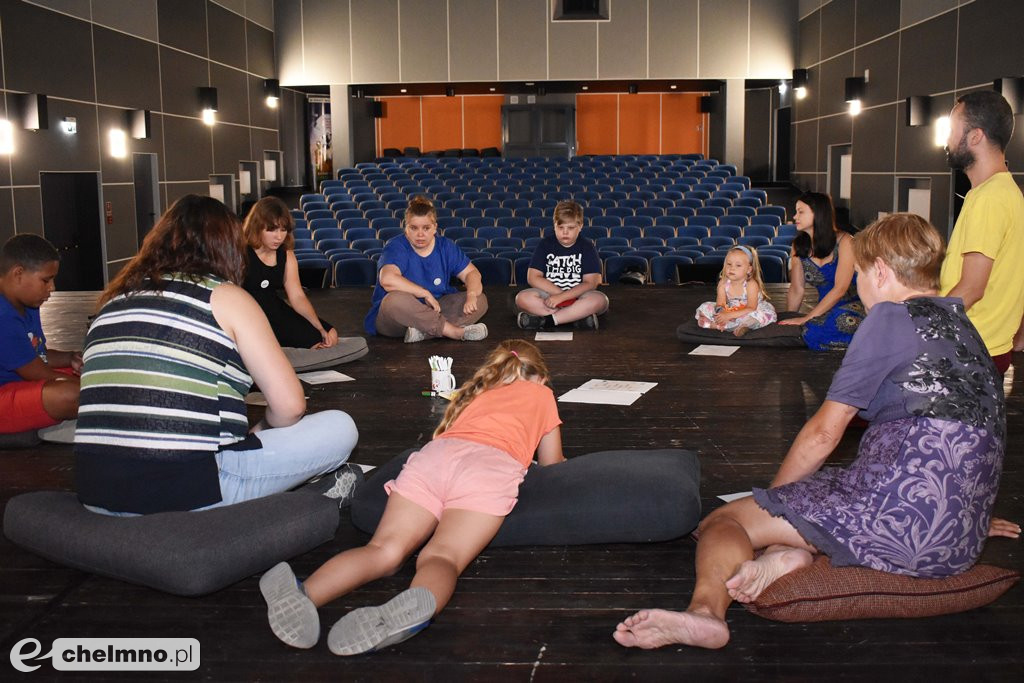 Dzisiejsze warsztaty teatralne w kinoteatrze Rondo