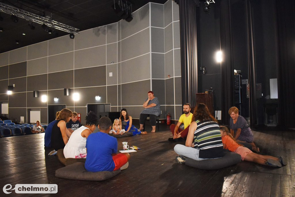 Dzisiejsze warsztaty teatralne w kinoteatrze Rondo