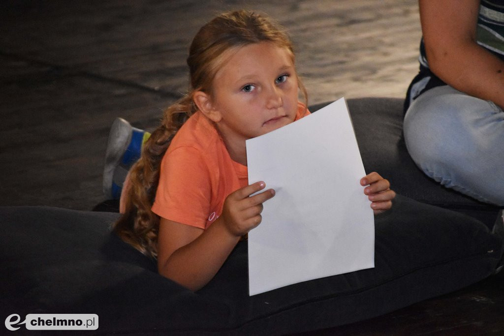 Dzisiejsze warsztaty teatralne w kinoteatrze Rondo