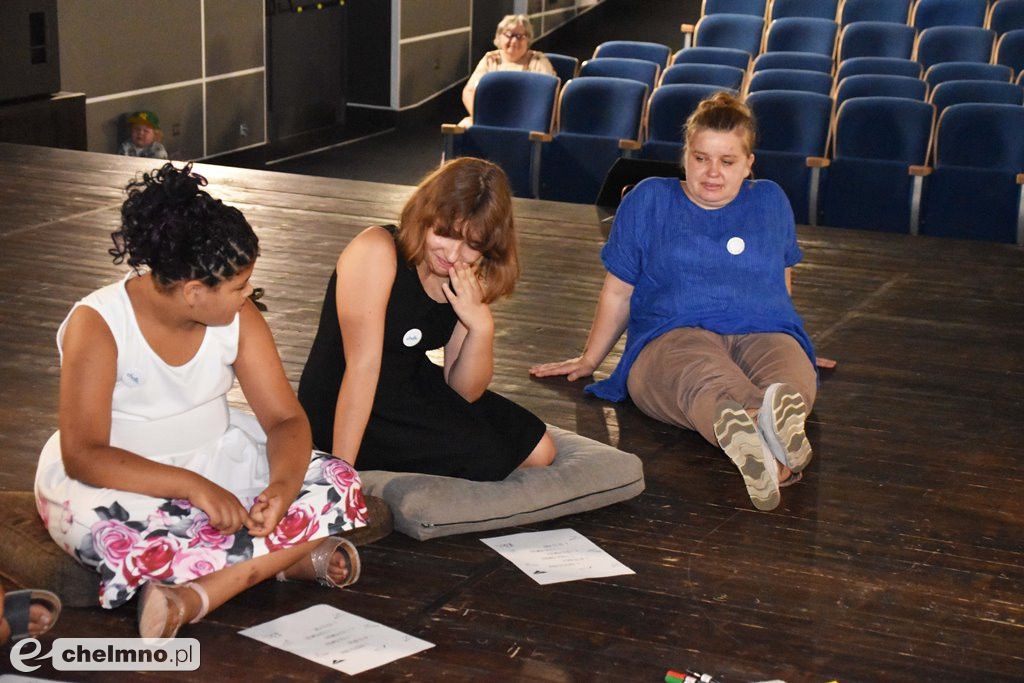 Dzisiejsze warsztaty teatralne w kinoteatrze Rondo