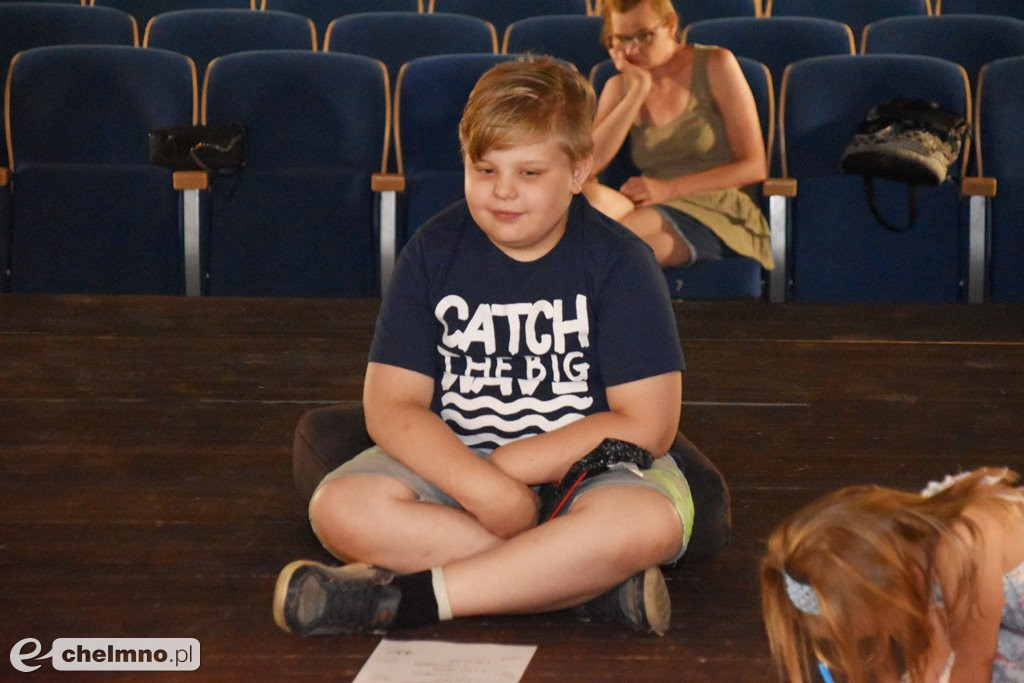 Dzisiejsze warsztaty teatralne w kinoteatrze Rondo