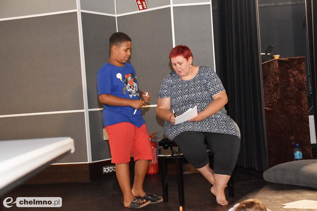 Dzisiejsze warsztaty teatralne w kinoteatrze Rondo