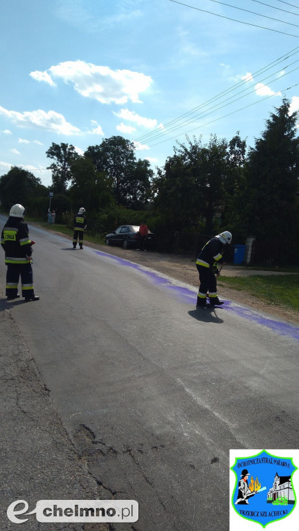 10 zastępów straży pożarnej walczyło z ogniem na polu