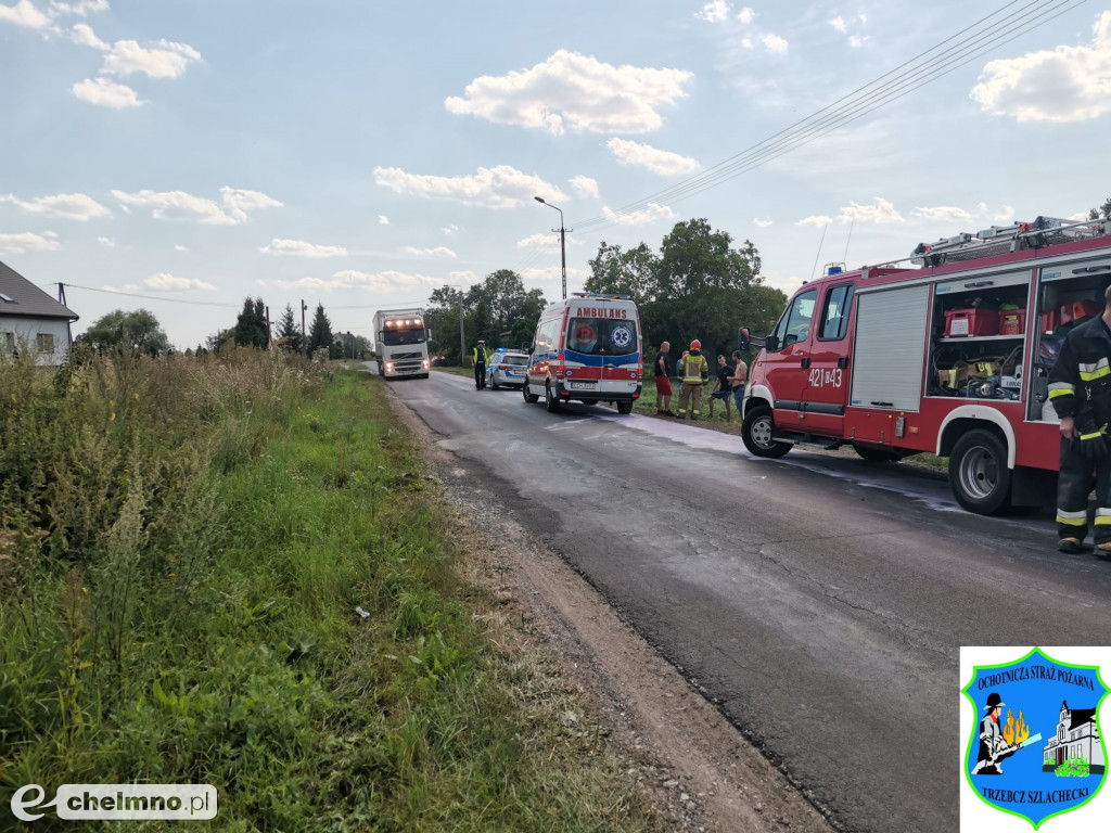 10 zastępów straży pożarnej walczyło z ogniem na polu