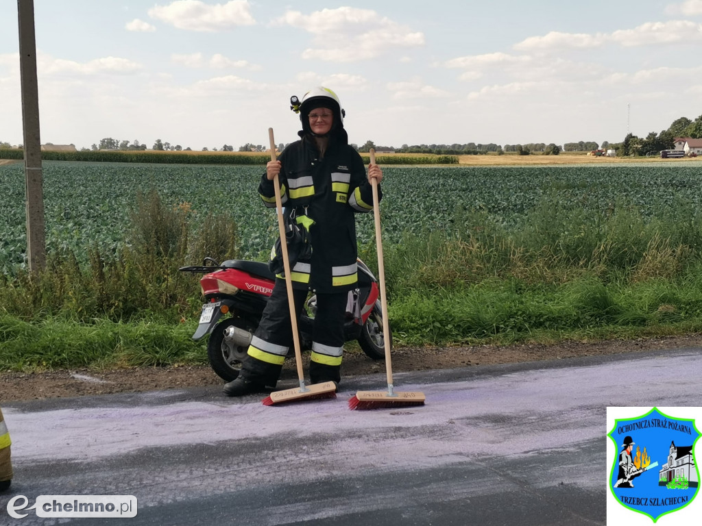 10 zastępów straży pożarnej walczyło z ogniem na polu