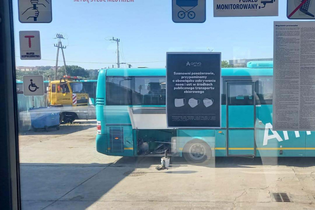  Sanepid kontroluje chełmińskie autobusy