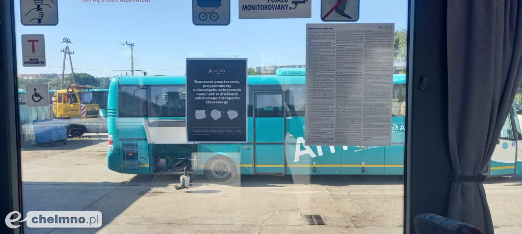  Sanepid kontroluje chełmińskie autobusy