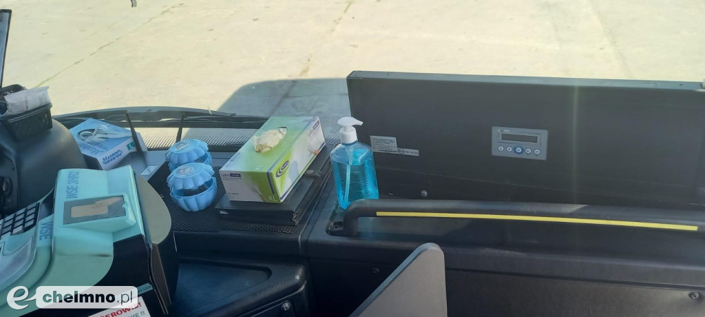  Sanepid kontroluje chełmińskie autobusy
