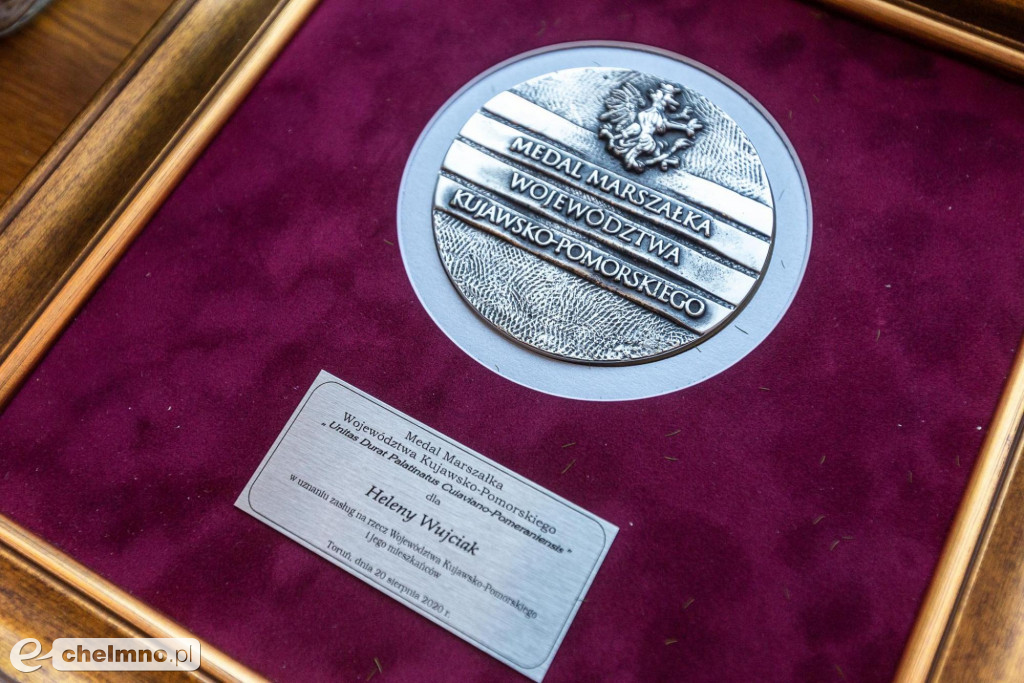 Medal Unitas Durat dla pani Heleny