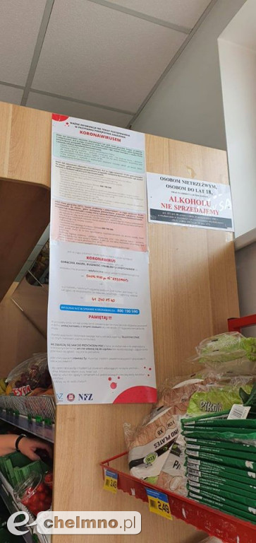 Fotorelacja z trwających kontroli obostrzeń sanitarnych