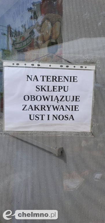 Fotorelacja z trwających kontroli obostrzeń sanitarnych