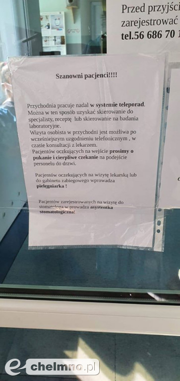 Fotorelacja z trwających kontroli obostrzeń sanitarnych