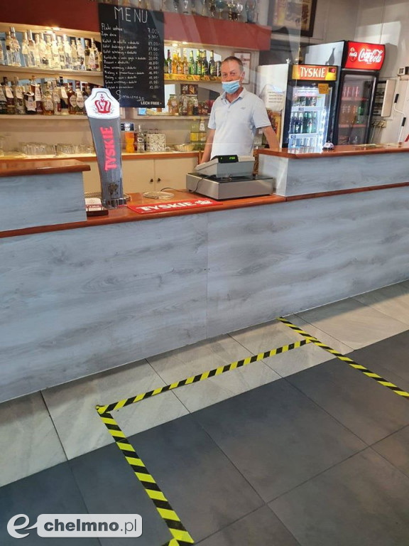 Fotorelacja z trwających kontroli obostrzeń sanitarnych