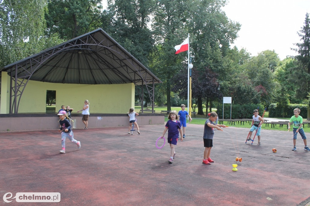 Tak dzieci poznawały sztukę cyrkową
