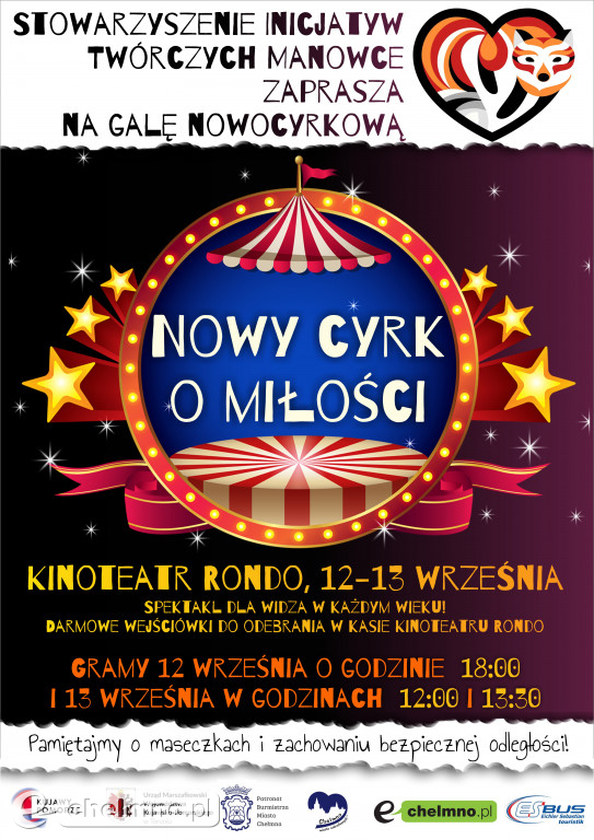 Nowy Cyrk o miłości: wydarzenie w Rondzie