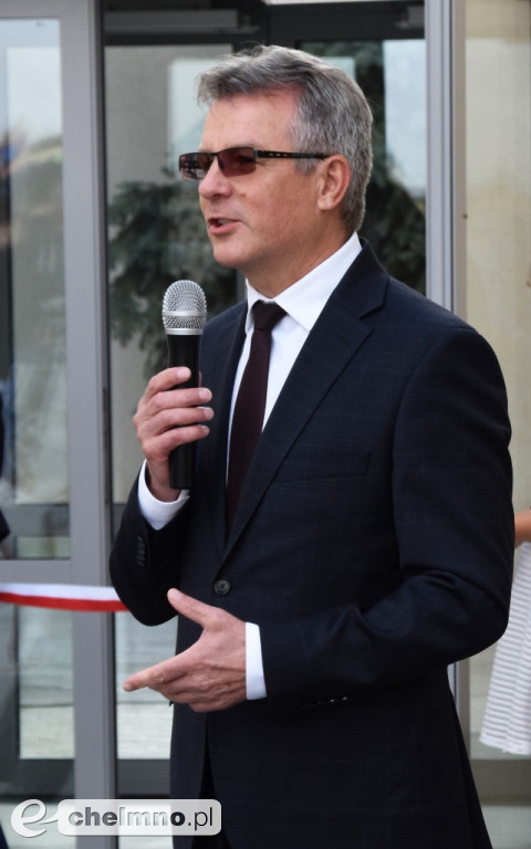 Uroczyste otwarcie hali sportowej w SOSW