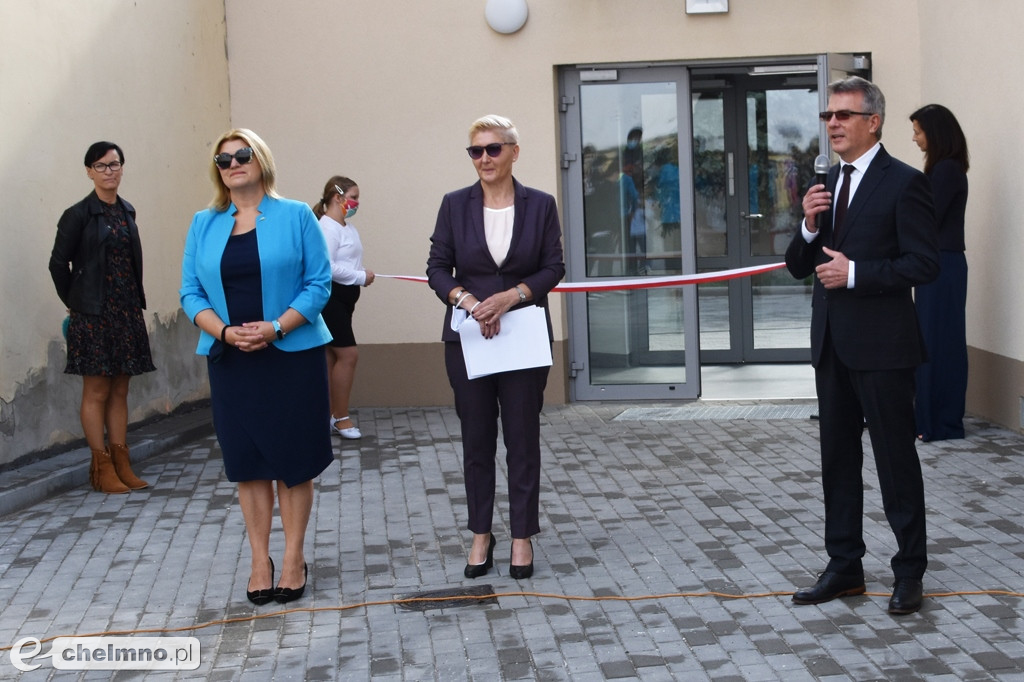 Uroczyste otwarcie hali sportowej w SOSW