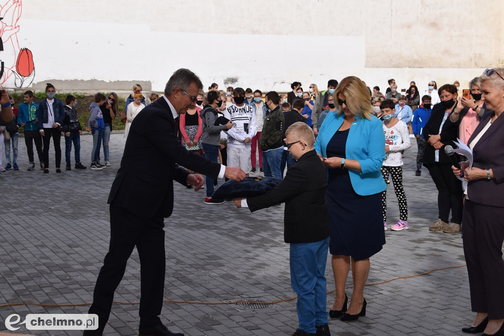 Uroczyste otwarcie hali sportowej w SOSW