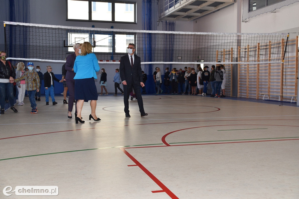 Uroczyste otwarcie hali sportowej w SOSW