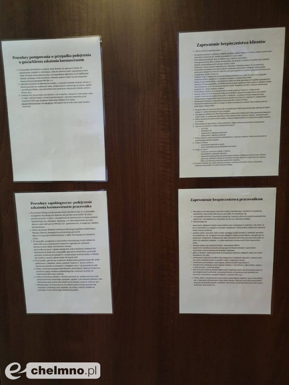 Powiat chełmiński kontrolowany przez pracowników Sanepidu
