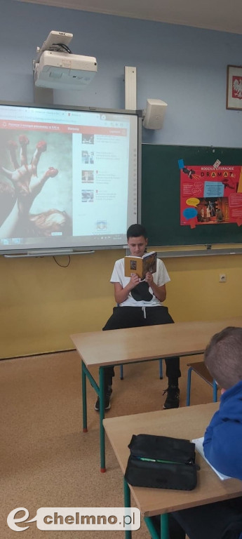 Wczoraj uczniowie z Czwórki czytali Balladynę
