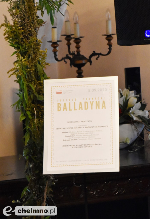 Inscenizacja Balladyny w dniu Narodowego Czytania